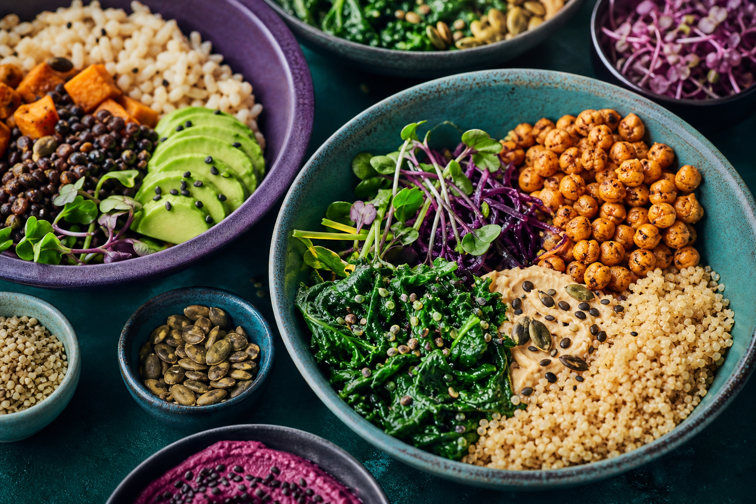 Forcerystrengtha varied nutrition bowls and daily meal planning